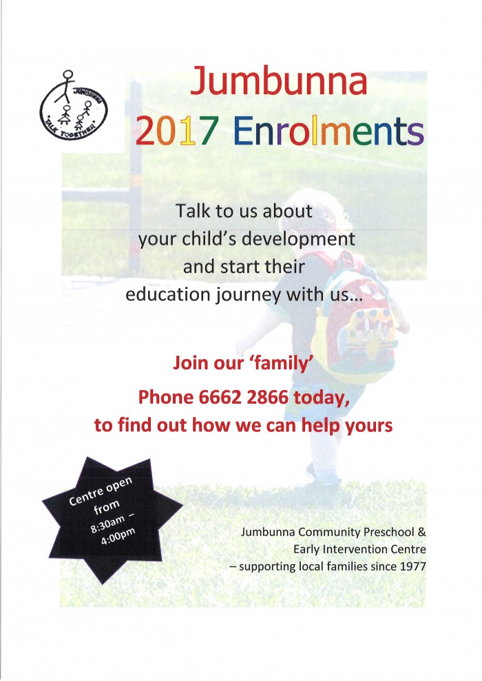 2017 enrolments