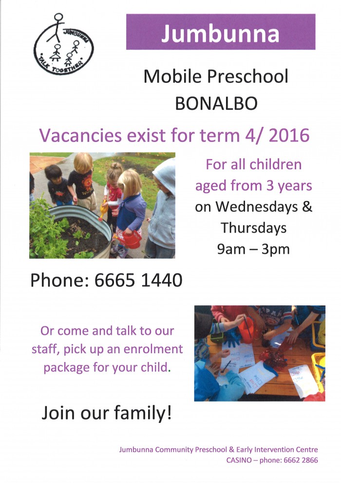 flyers for Mobile Term 4 2016